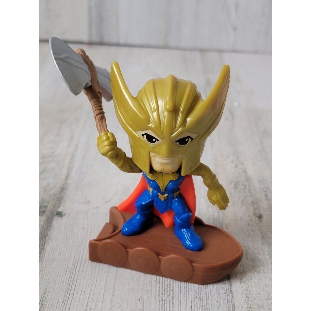 McDonald's 2022 thor axe Marvel superhero toy figure
